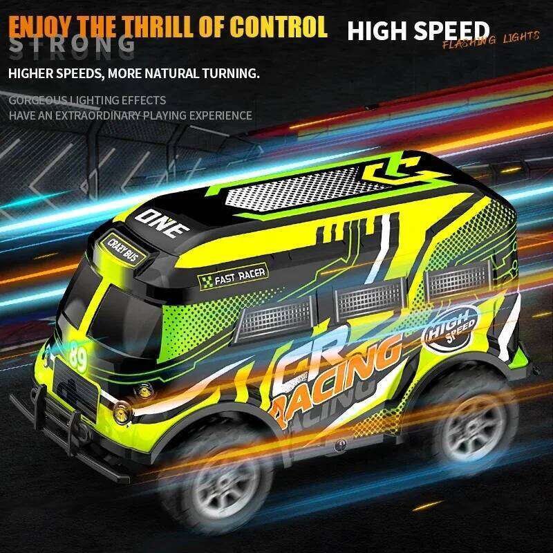 Luminous RC High Speed Remote Control Climbing Off-road Car All-Terrain Drift Truck Racing Vehicle Kid Birthday Gifts C260305