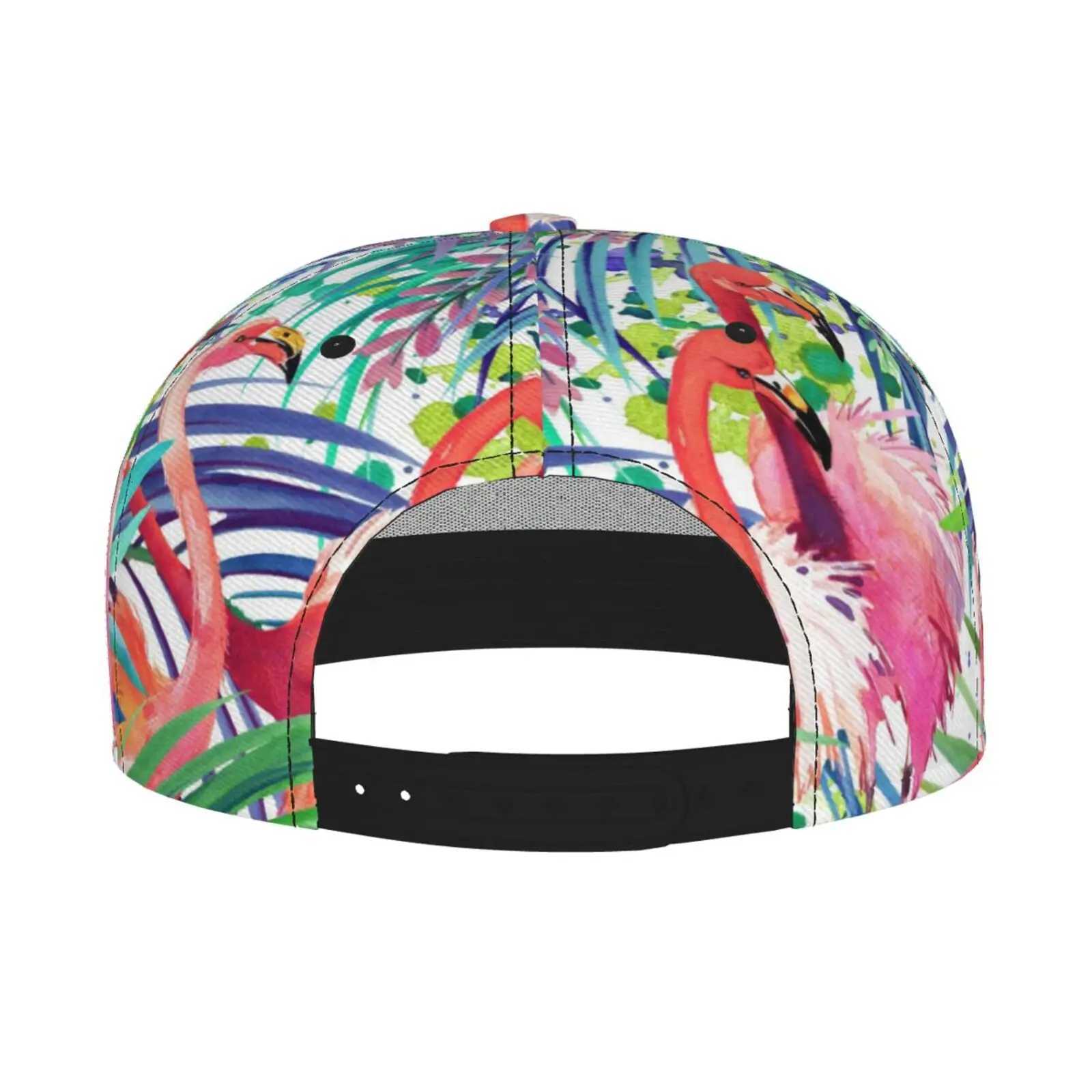 Flame Bird Printed Flat Brimmed Hat Street Skateboarding Hip Hop Hat Outdoor Leisure Sunshade Baseball Hat Universal S260306