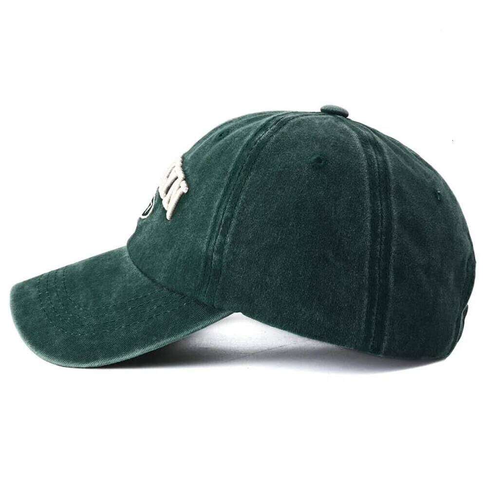 2025 High Quality Brooklyn Embroidery Snapback Hat Men Vintage Black Green Washed Baseball Caps for Women Gorras Hombre Y260304