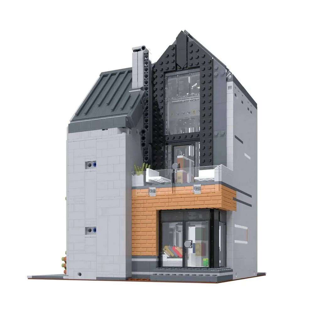 2789pcs Creative Expert Modern Library Modular City Architecture Building Block Brick Model MOC Street View Set Kid Toy Boy Gift Z260306