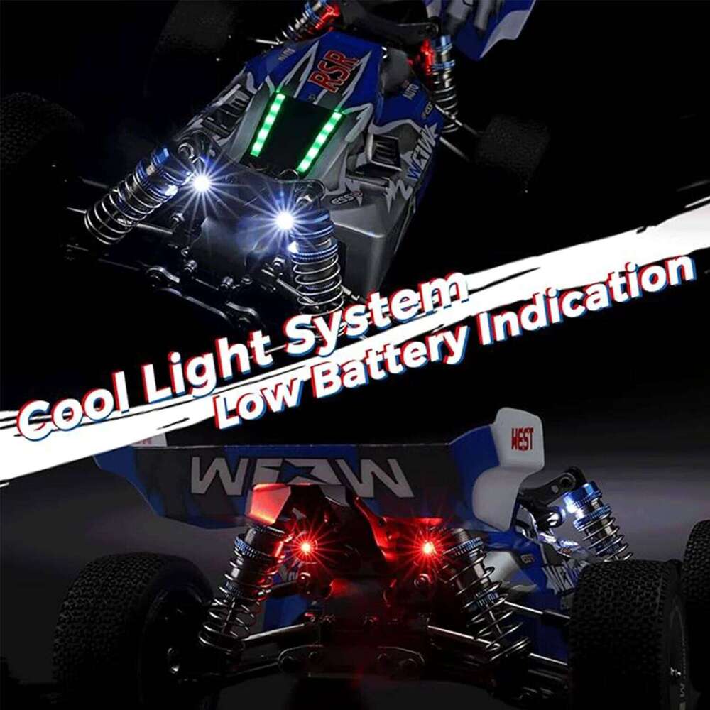 WLtoys144011 1/14 4WD Cars Adults , Max 43 Mph Off-road Fast RC Car,Upgraded version144001V2 ,Suitable for Outdoors C260305