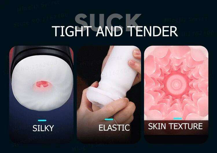 Leten Automatic Telescopic Powerful Sucking Male Masturbator Cup Voice Blowjob Vaginal Machine Adults Sex Toys for Men W260305