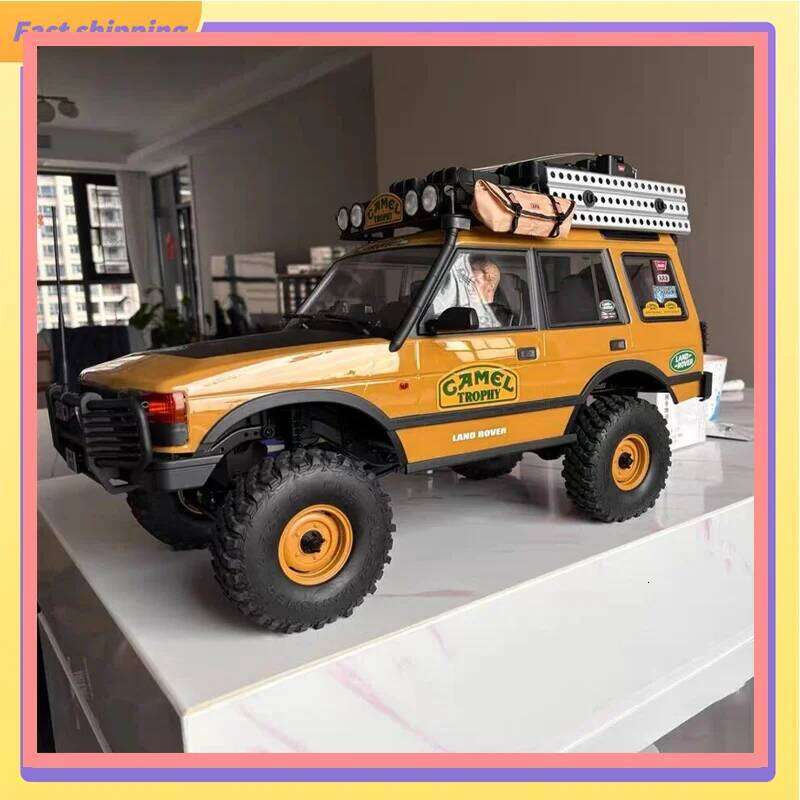 2025 Fms 1/10 Camel Cup Fcx10 Simulation Land Rover Rc Model Remote Control Electric Climbing Off Road Vehicle Toy Gift C260305