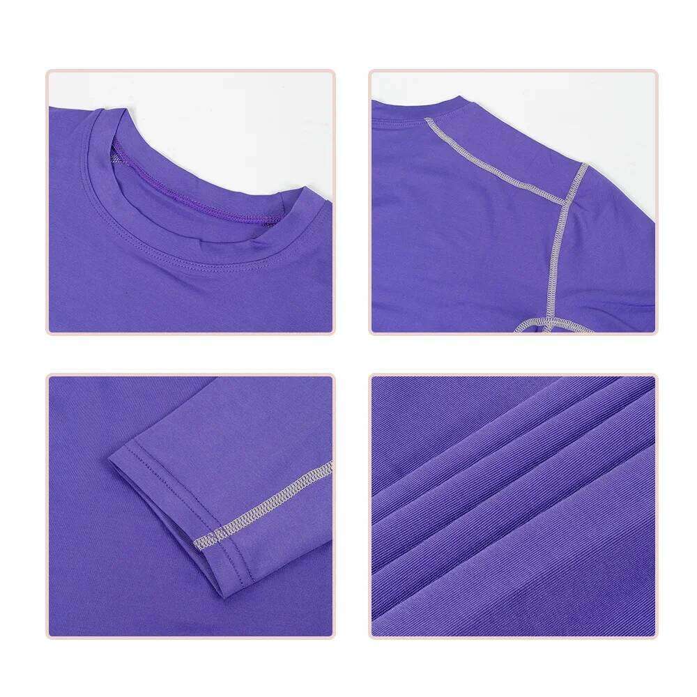 Men Compression Running T-Shirt Gym Sportswear Training Jogging Shirts Fitness Tight Long Sleeve Sport T-shirt Quick Dry Clothe 26H0306
