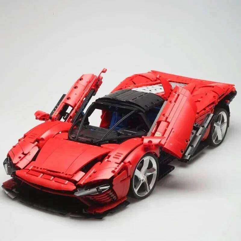 3778PCS Technical 1:8 SP3 Super Speed Car Building Blocks MOC Assemble Bricks Sport Vehicle Toy Adult Kid Gift Z260305