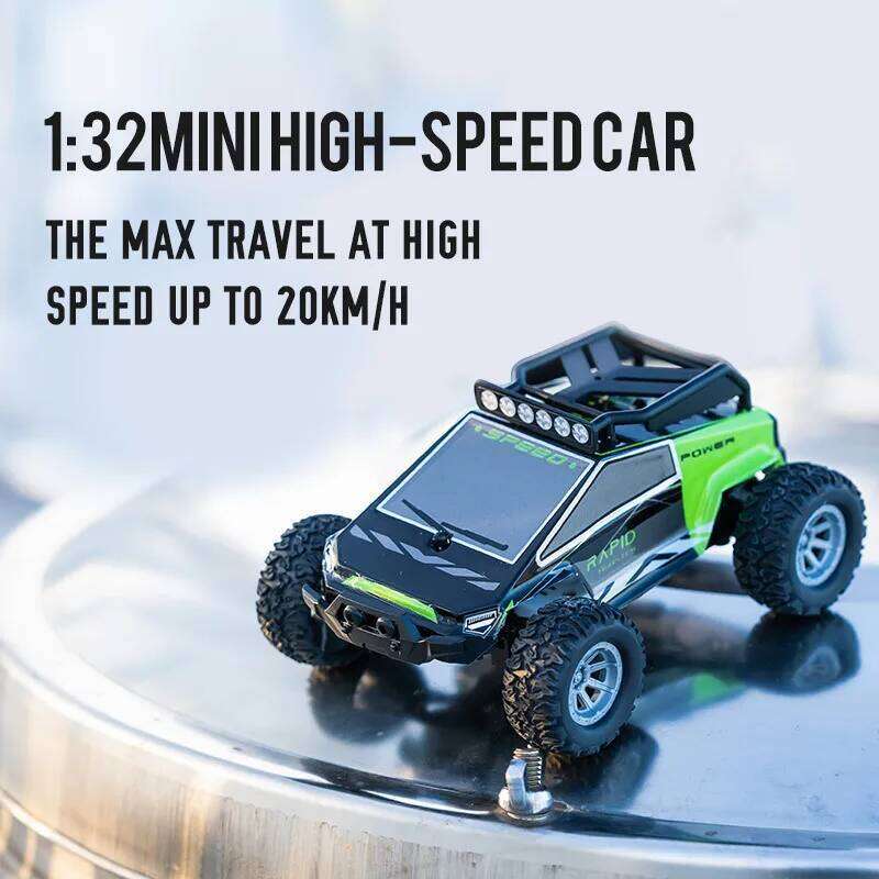 Pocket RC 1:32 Mini High Speed Racing S801 S802 S803 S638 S658 Off-Road LED Light Rc Drift Car Toy Gift C260305
