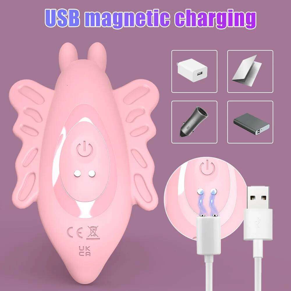 Wearable vibrator Female Clitoris G Spot Strong Vibration Stimulator Vaginal Massage Masturbator Sex Toys For Women Adult 18 W260305