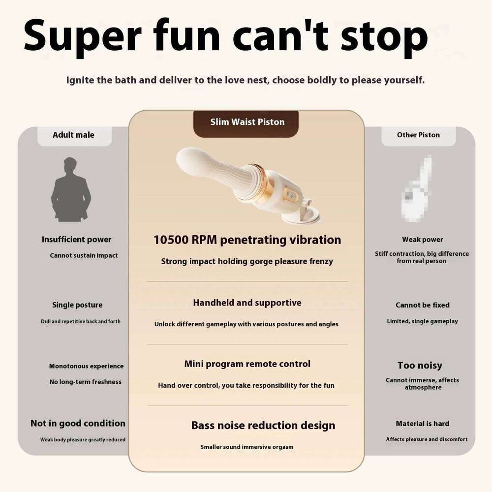 Automatic Telescopic Thrust Gun Women Toys Adult Machine Dildo Rechargeable Silicone Vibrator Female Sex Machin W260305