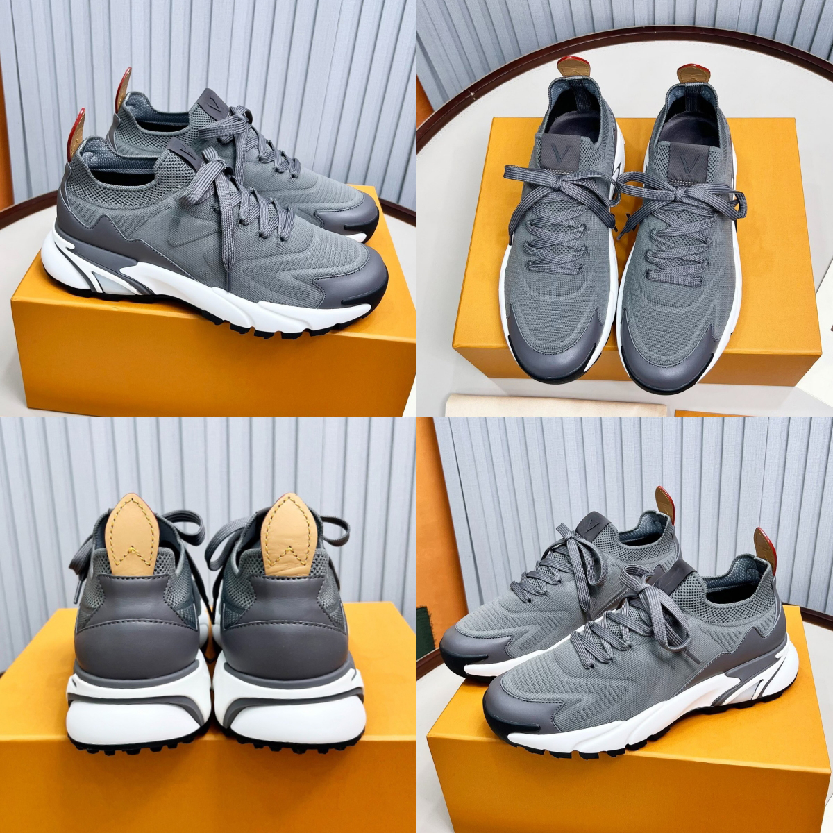 Luxury Mens olympia track walk Casual Platform shoe Designer sneakers man trainer Flywoven fabrics Runner Tatic sneaker Run sport tennis breathable outdoor shoes