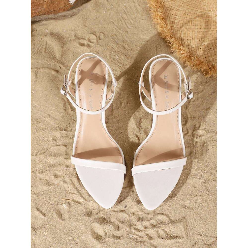 2025 Summer New Sexy Pointed Strap High Heels Stiletto Elegant Party Dance Ladies Sandals