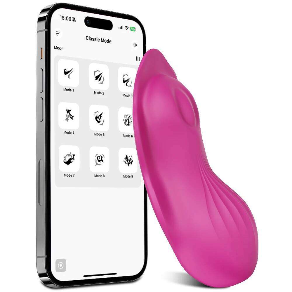 Clitoris Clit Stimulator Wearable Vibrator Female Masturbation Panties Vibrating Sex Toys for Adults W260305