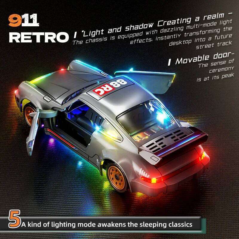 1:43 RC Drift Car with Gyro 18KM/H High-Speed 2.4G 4WD Remote Control Racing Vehicle RTR Electric Desktop Toys for Children C260305