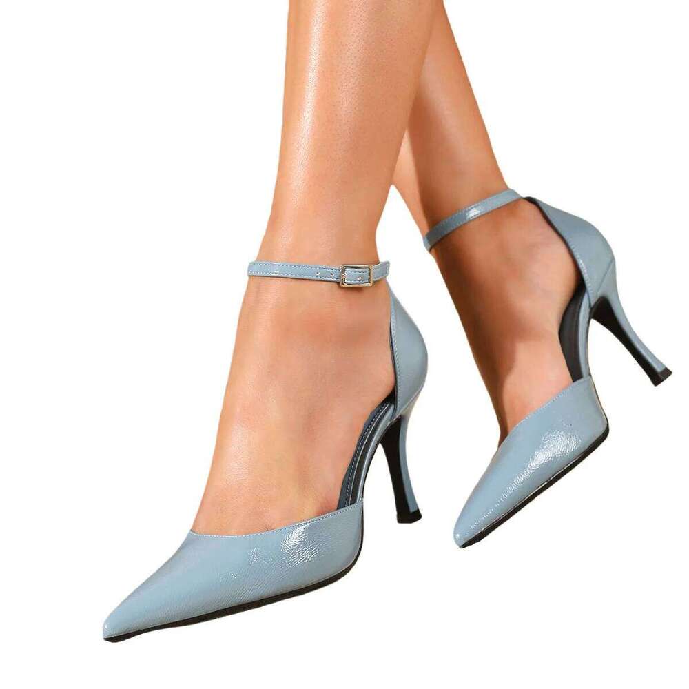 2025 Summer New Sexy Pointed Strap High Heels Stiletto Elegant Party Dance Lace-up Ladies Sandals