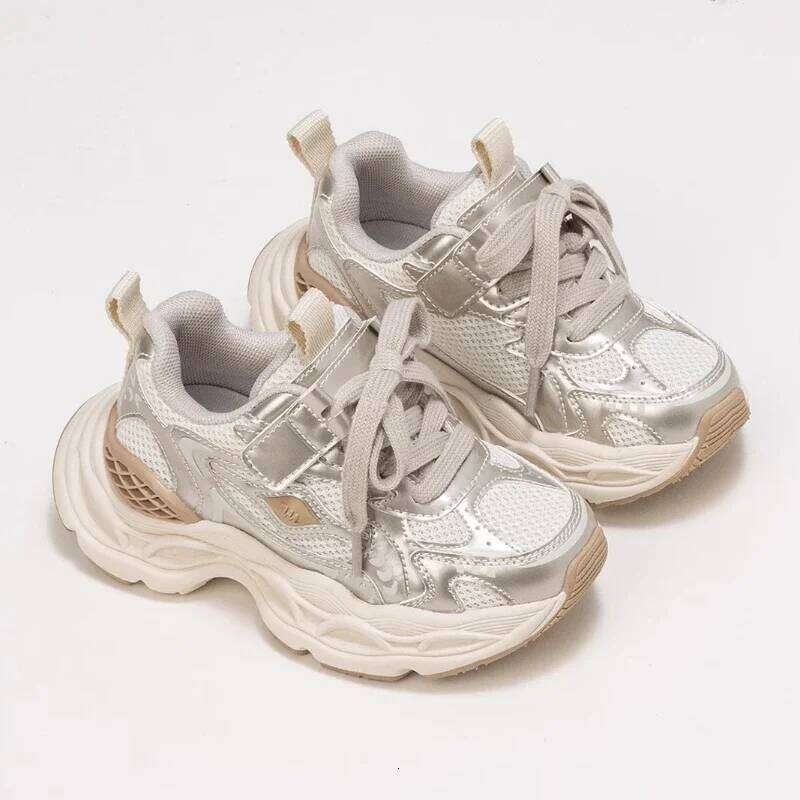 Children Casual Shoes for Girls Boys Autumn New Fashion Korean Style Soft Bottom Anti-slippery Versatile Outside Sneakers 26Y0304