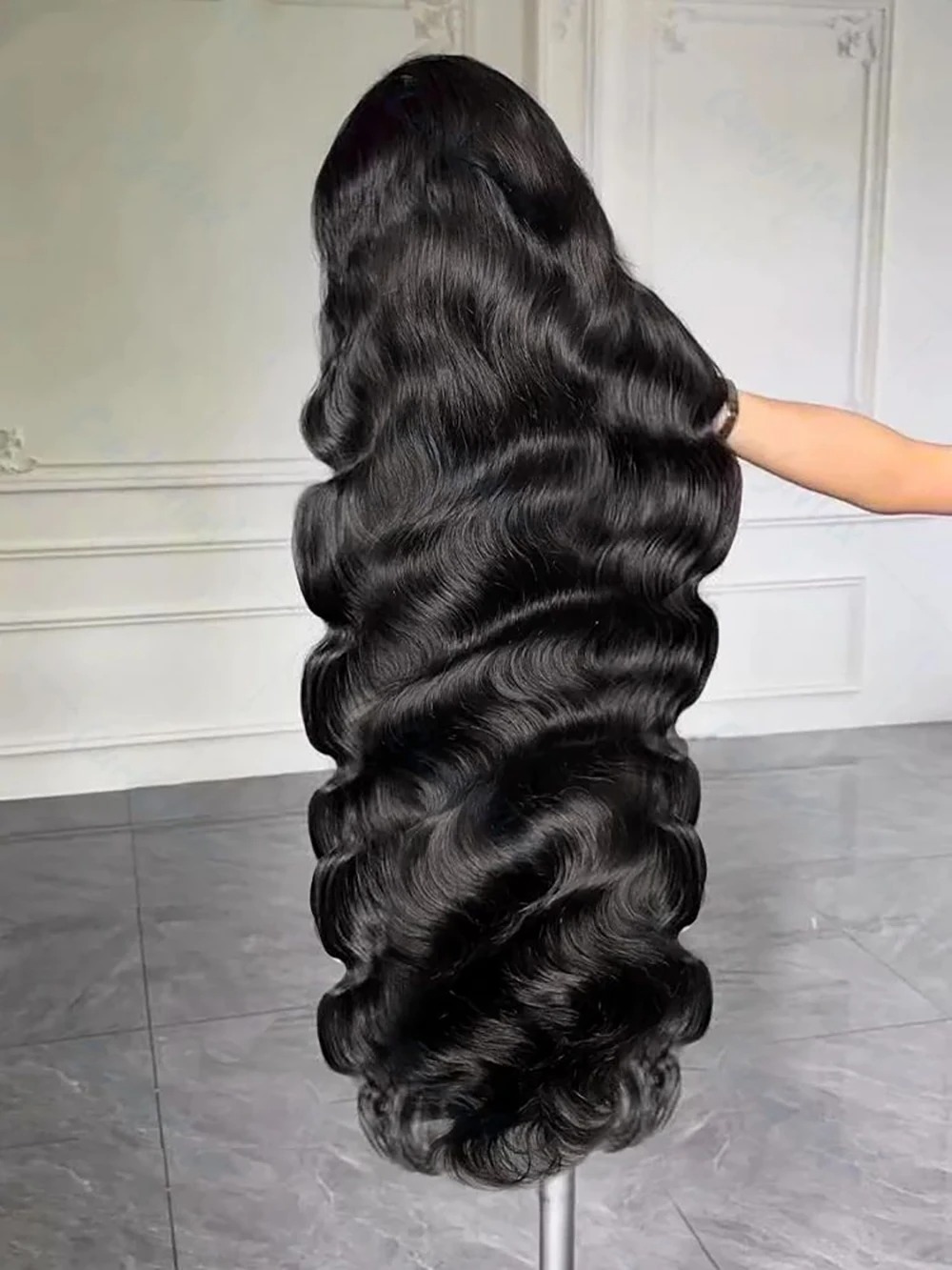250% Glueless Body Wave Human Hair Wigs Pre Cut 13x4 13x6 HD Lace Frontal Wigs Pre Plucked Curly Lace Front Human Hair Wigs