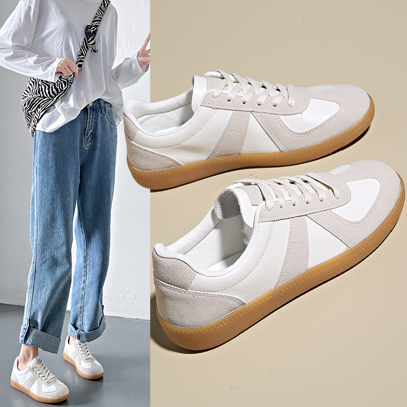 Free Shipping 2026 New Casual Shoes Comfortable Breathable Leather Flat Sneakers for Men and Women Couple