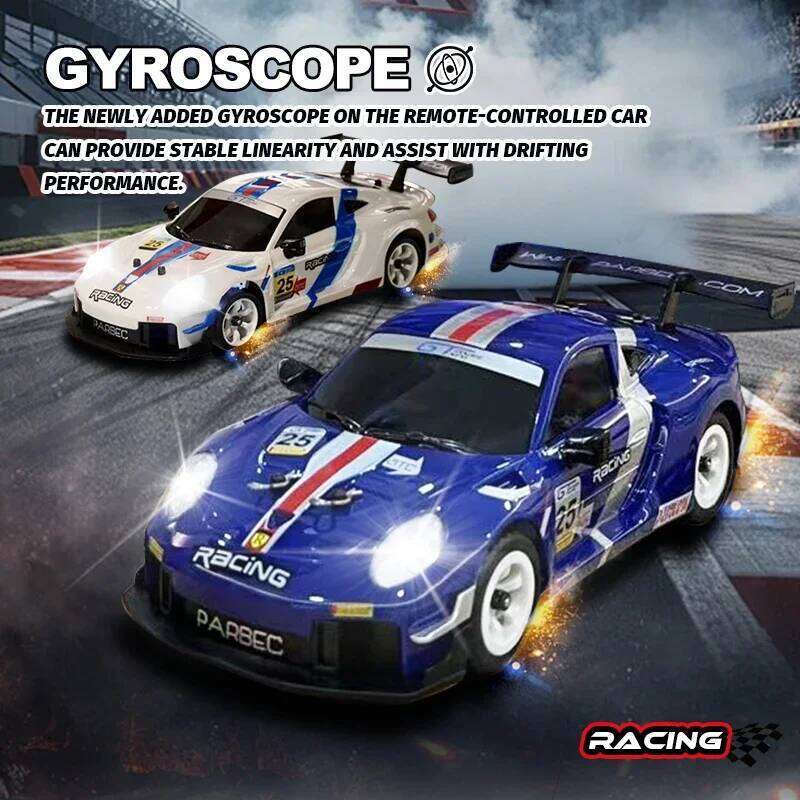 Newest WLtoys 284019 Upgraded Gyro 1/28 RC Car 4WD High Speed Racing 2.4G Wireless Control Model Mini Drift Cars For Kids Gift C260305