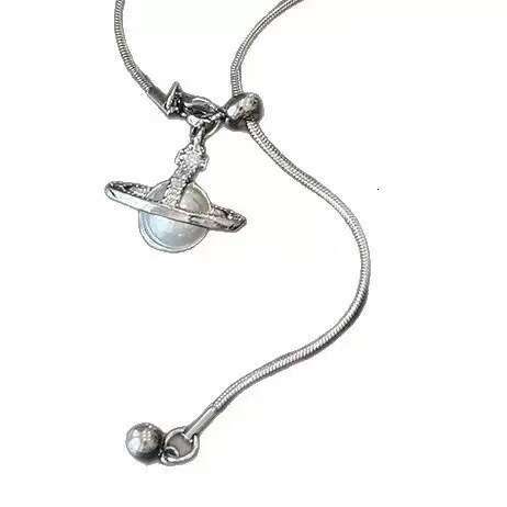 European and American style light luxury niche design double-layered cross necklace for women, sweater chain, high-end accessory, versatile