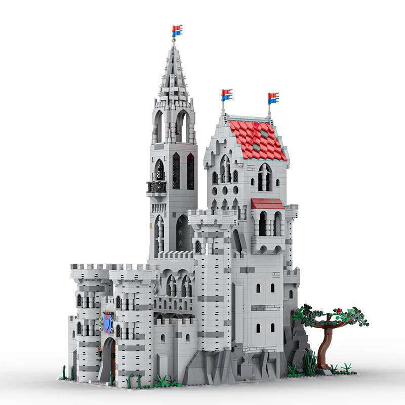 3999PCS Movie Ring Knight Castle Medieval Set,City Architecture Modular Building Block Assembly Model Kit,Adults Gift Z260306
