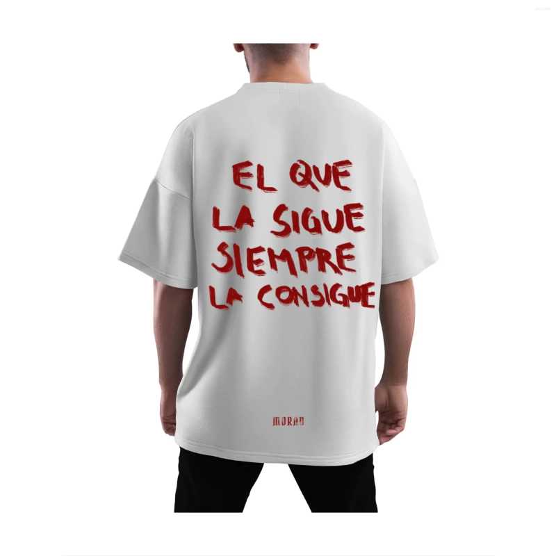 Men's T Shirts T-shirt Morad Sigue Tour Shirt Men Women High Quality Cotton Tee Fashion Hip Hop Short Sleeve T-shirts Streetwear