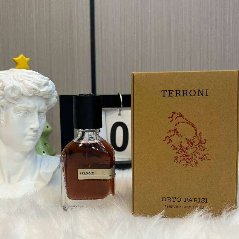 Unisex Long Lasting Oriental Woody Perfume 50ml Elegant Aroma with Warm Amber Soft Musk Earthy Notes Deep Captivating Fragrance 26H0306