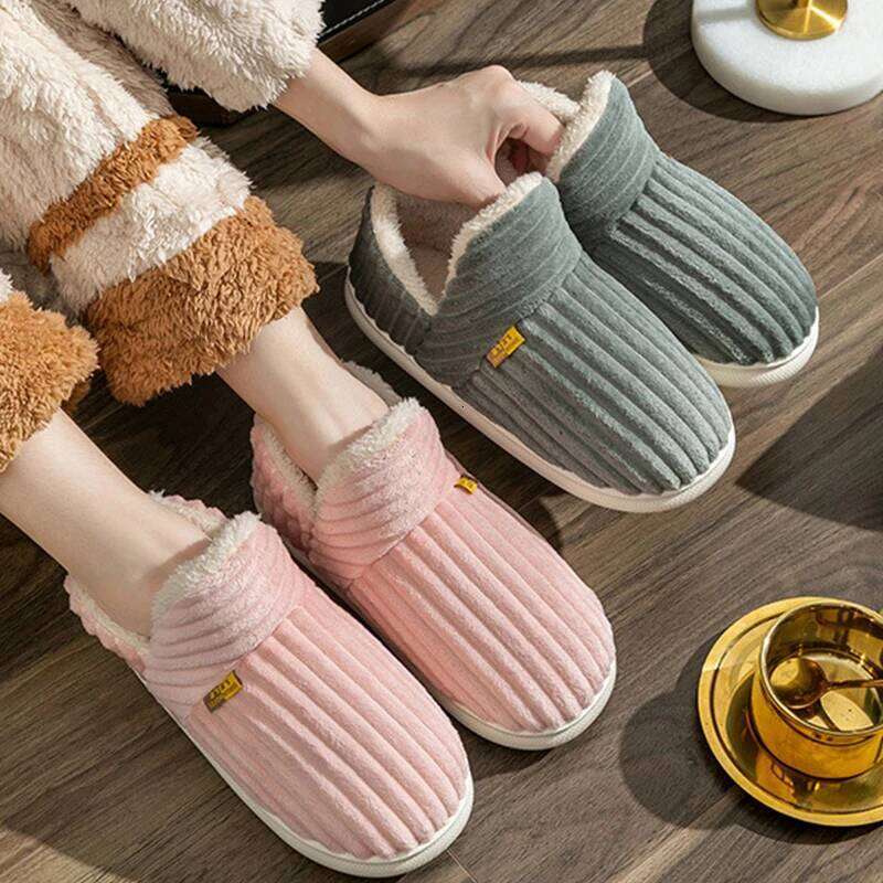 Litfun Plush Fur For Women Men Winter Indoor Fluffy Warm House Outdoor Fuzzy Soft Furry Slippers