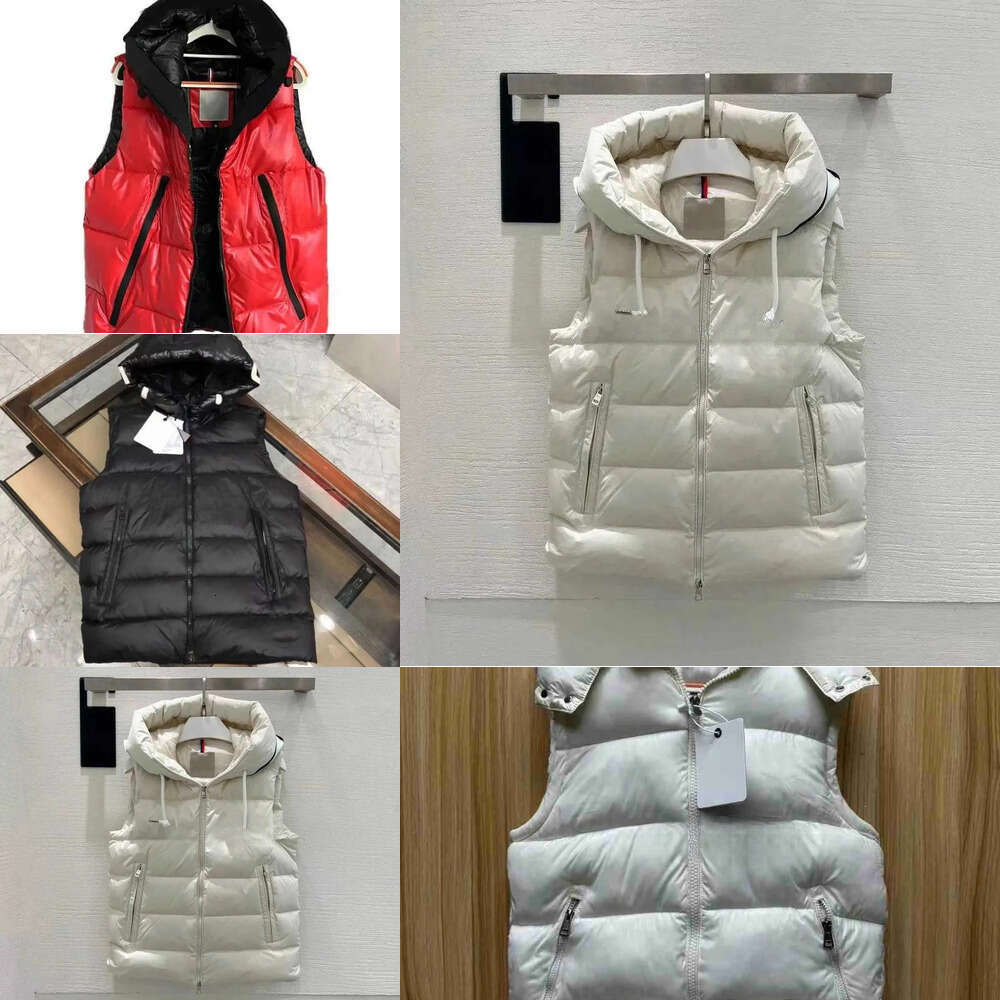 Mens Designer Gilet Puffer Vest Winter Clothes Have NFC Down Thick Hooded Jacket Body Warmer Classic Park Weste Coats For Womens Apparel Windbreaker Outwears