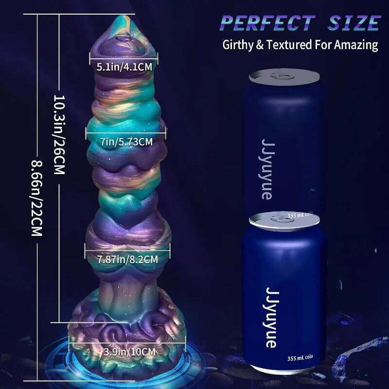 Inch Female Sex Toys - 4in1 Dragon Vibrator, Monster Big Simulation Thick Anal Dildo 10 Modes of g-spot Stimulat W260305