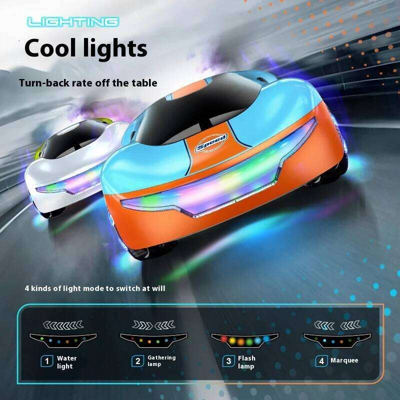 RC Cars Toys 2.4GHz Remote Control Car with Cool Lights Music Spray Effects Gesture Sensing Drift Racing Gifts for Boys C260305