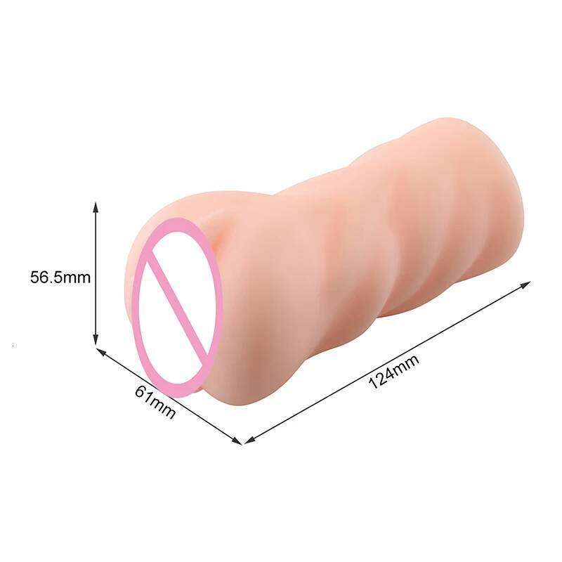 Male Masturbators Soft Realistic Vagina Toys for Men Blowjob Doll Silicone Artificial Pocket Pussy Masturbation Cup Sex Shop W260305