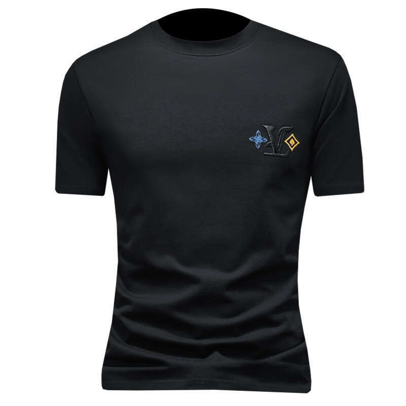 Summer New Round-Neck Short-Sleeve T-Shirt for Men