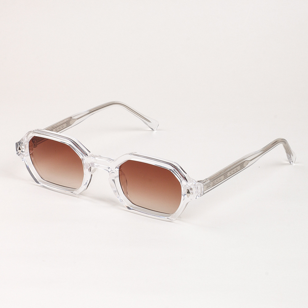 Luxury New Designer Sunglasses Fashionable Sunglasses Outdoor Cycling Sunglasses Polygonal Small Frame Sunglasses Men's And Women's High-end