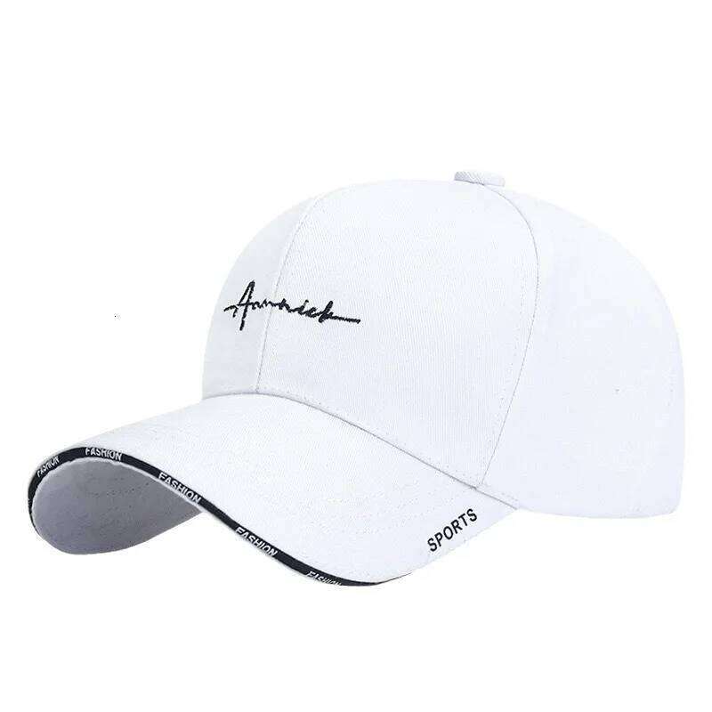 New baseball spring autumn, casual letter sunshade duckbill cap for young male and female students, couple hat Y260304