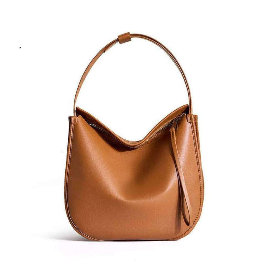 OLOEY Genuine Leather Shoulder Women's Crossbody Bag, New Style, Large Capacity, Commuting Practical Bag