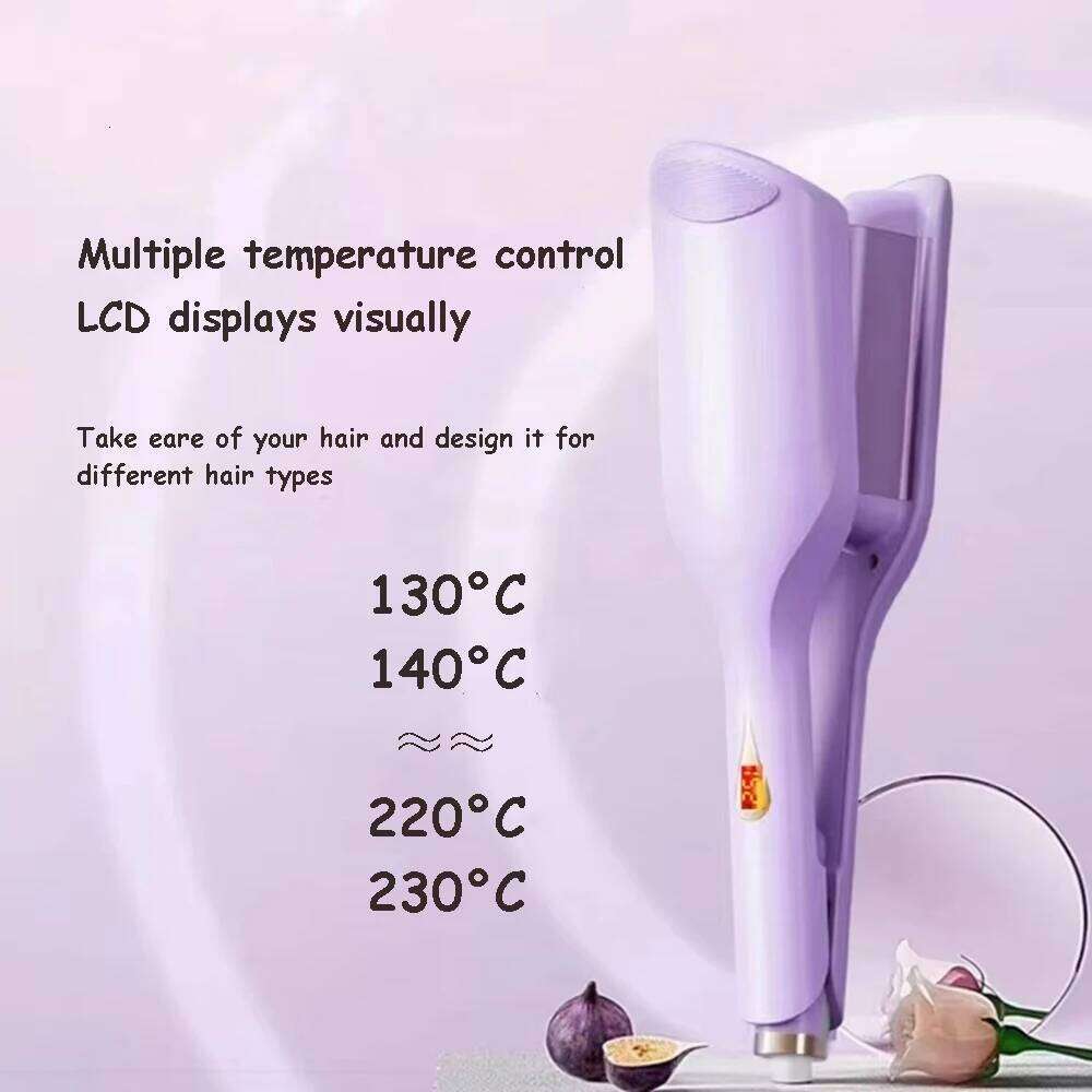 Deep Curling Iron Electric Large Wave Hair Curler Styling Tool & Accessories 26Y0306
