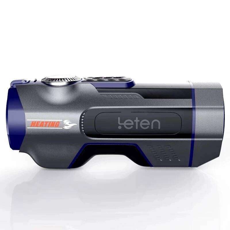 Leten 708 New 3 Generation Automatic Telescopic Male Masturbator Vagina Real Pussy Heating Moaning Masturbation Sex Toy For Men W260305