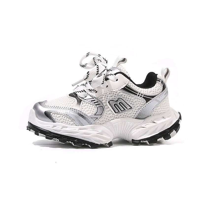 Kids Sneakers Autumn New Toddler Boys Shoes Fashion Brand Sports Running Trainers Breathable Girls Casual Soft Sole 26Y0304