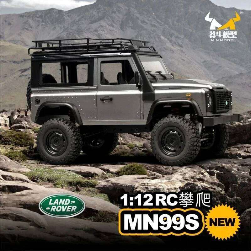 New MN99s MN98 1:12 MN Model RTR Version 2.4G 4WD Rock Crawler Defender Remote Control Car 1/12 RC Truck Cars Boy Toys C260305
