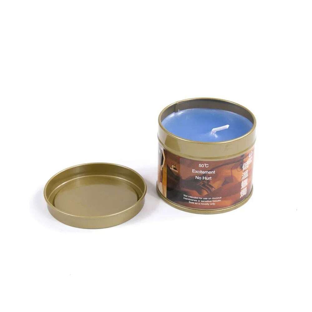 Low Temperature Candles Drip Wax Adult Women Men Games Holders Centerpiece Pillar Iron Can Couple Fun Flirting Candle W260304 W260305