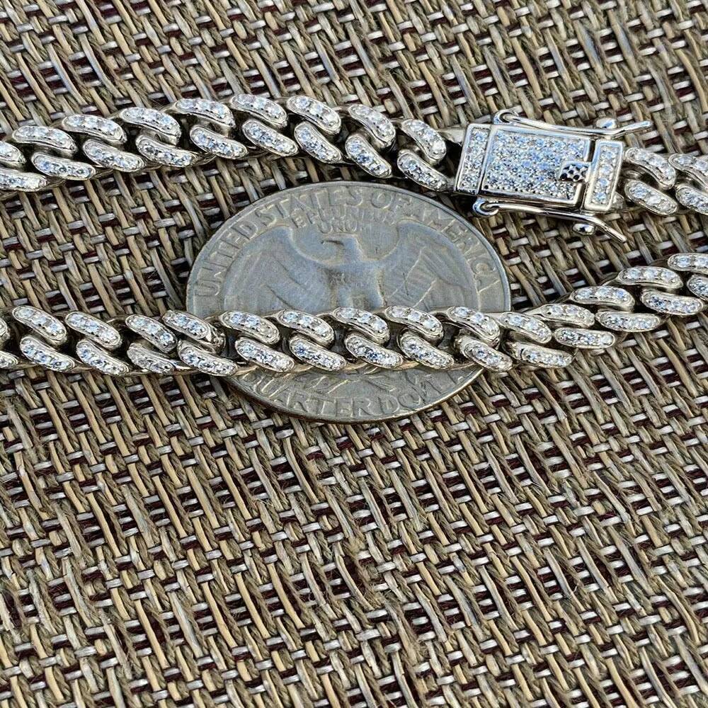 Tishya Diamond 925 Sterling Silver Rose Gold Plated Round Brilliant Cut Vintage Moissanite Womens Chains Necklace