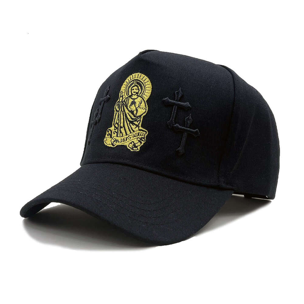 Adjustable Saint Embroidery Baseball Cap Women Breathable Hat for Outdoor Sports & Travel