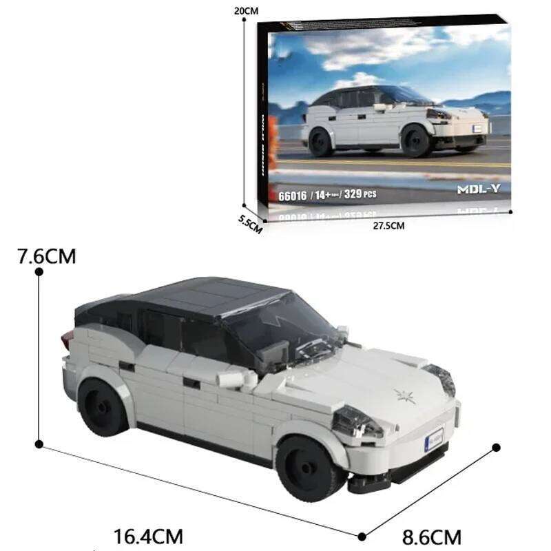 329PCS SUV Vehicle Building Blocks Classic City Electric Car Model Bricks Children's Educational Assembly Toys Holiday Gifts Z260305