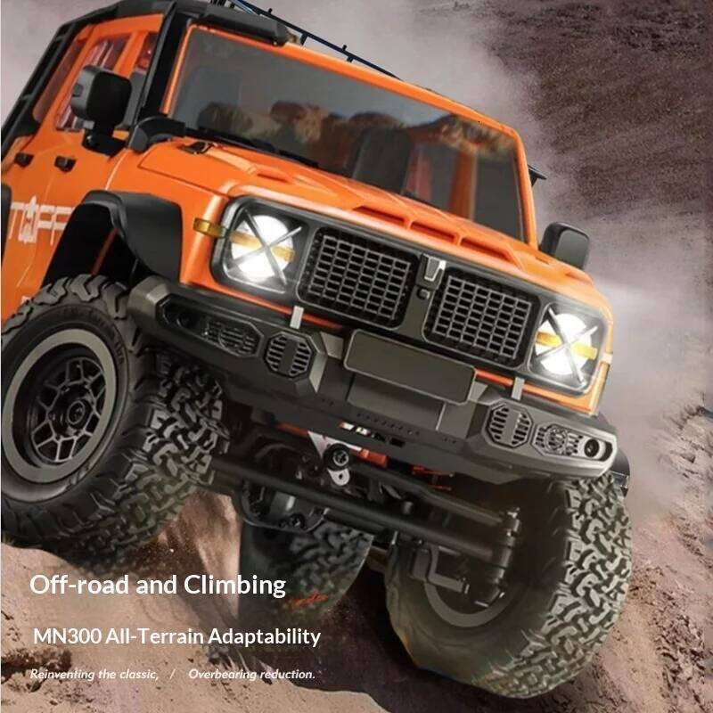 New Arrival RC Tank MN300 Climbing Four-Wheel Drive Off-Road Vehicle Toy for Boys Remote Control Model Car C260305