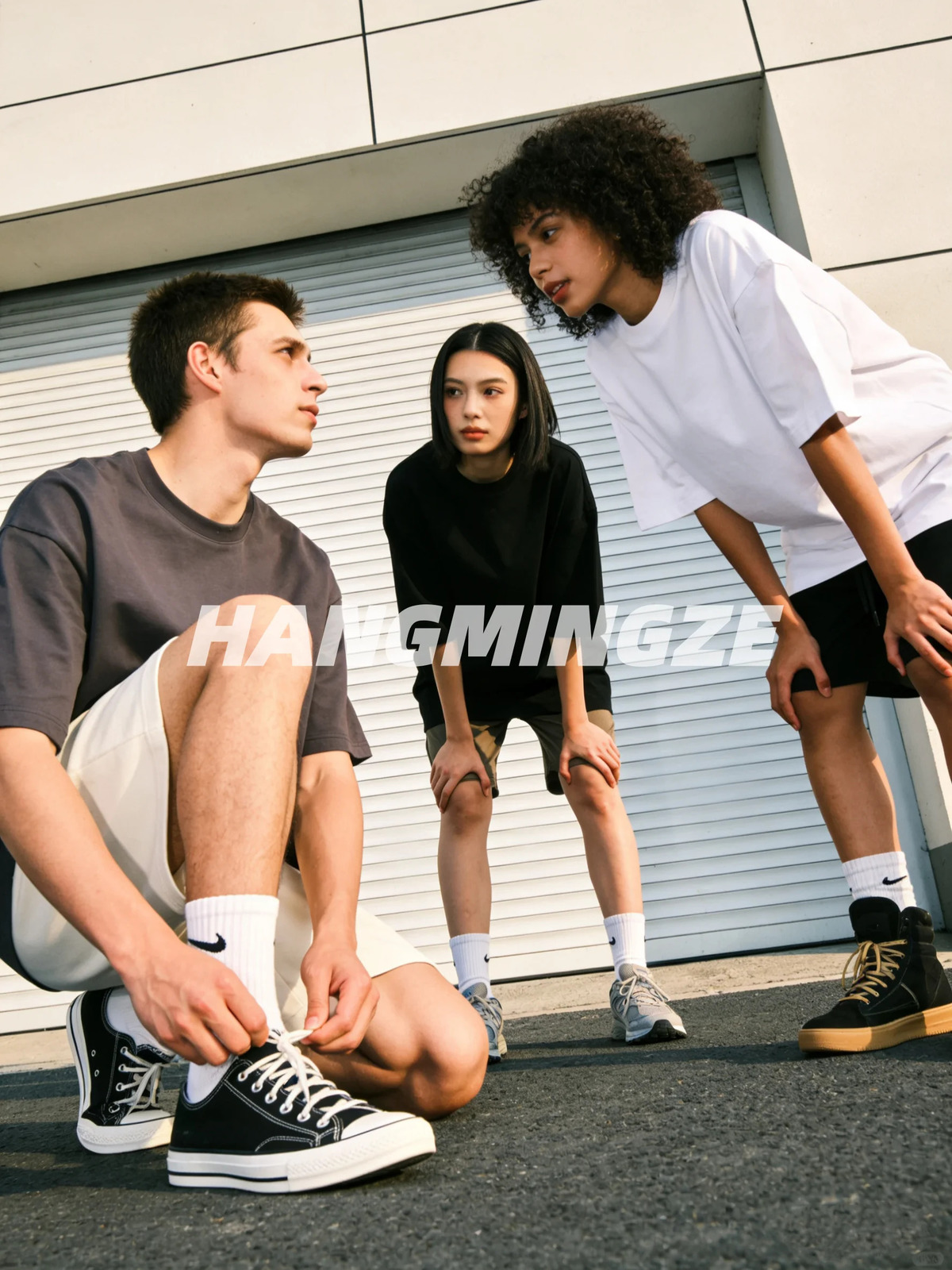 Couple T-shirts 2026 Summer Oversize Cotton T-Shirt Casual High Quality Short Sleeves Tee Shirt Men Basic Solid Color Sport Tops 260304