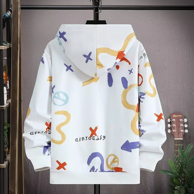 2026 Mens Cool Hoodies Spring Hip Hop Oversized Sweatshirt Graphic Hoodies Harajuku Streetwear Pullover Mens Clothing 260228