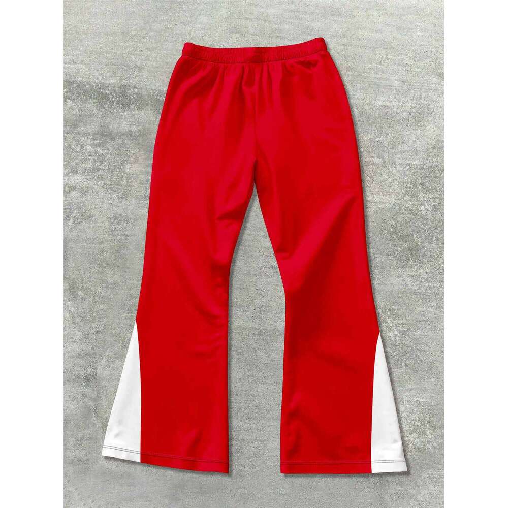 Y2k Flared Men Loose 3D Print Trousers Casual Sweatpants Mid Waist Sporty Female Clothes Streetwear Hip Hop Vintage Pants