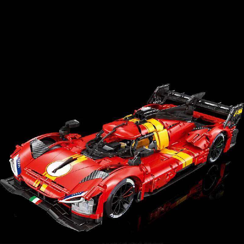 moc Famous Racing Car Assembly Creative Building Blocks Toy Technical Model, Decoration, Birthday Gift for Children 3350pcs Z260306