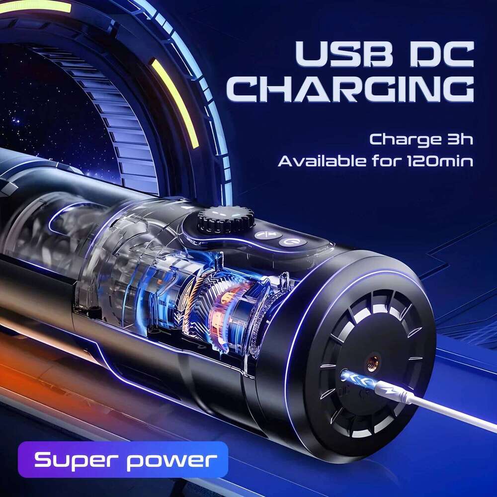 Automatic Telescopic Male Masturbator 9 Thrusting Rotating Modes Pocket Pussy Blowjob Sex Machine Penis Pump Piston Mastubator W260305