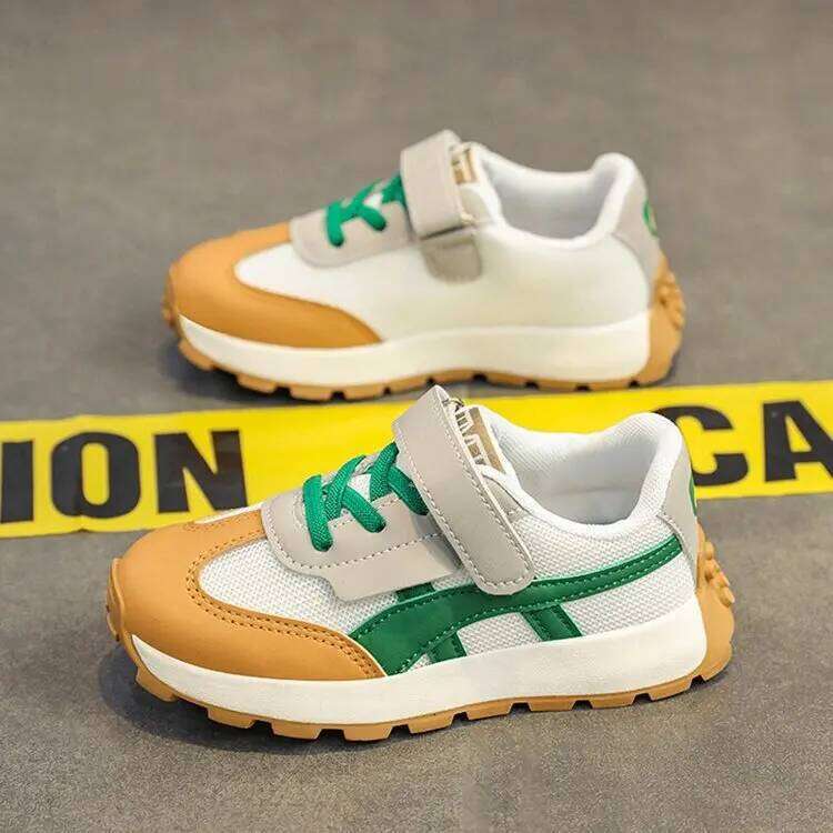 Children's Basketball Spring Autumn Versatile Running Shoes for Kids Boys Fashion Causal Girls School Sports Sneakers 26Y0304