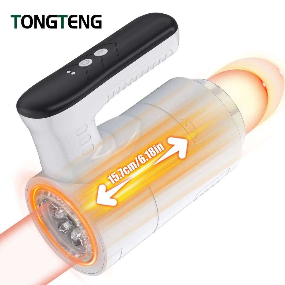 Automatic Male Masturbator Cup with 5 Thrusting Real Oral Vagina Vacuum Suction Vibrator Toys for Men Sex Shop W260305